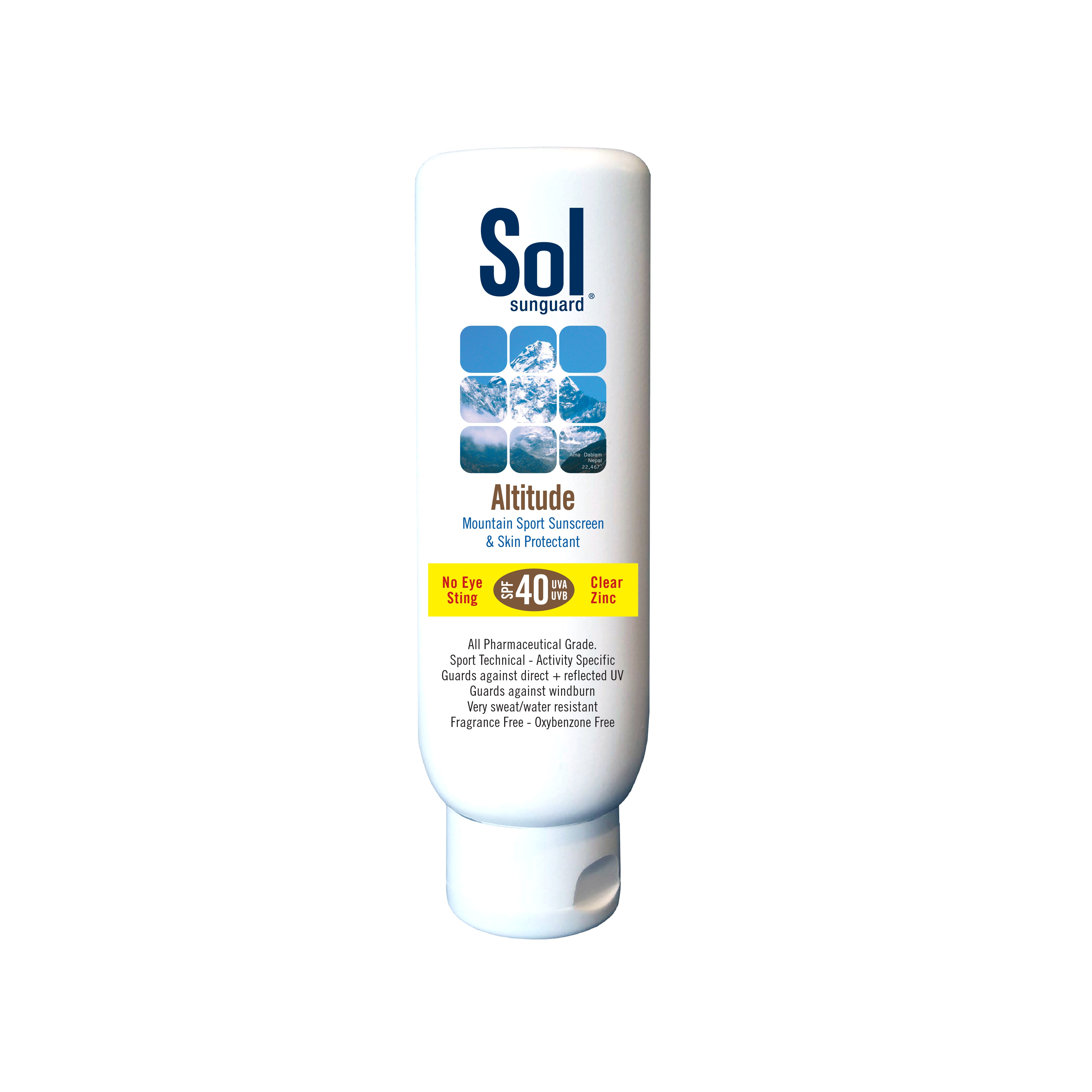 Altitude SPF 40   High Mountain Sunscreen and Wind Barrier