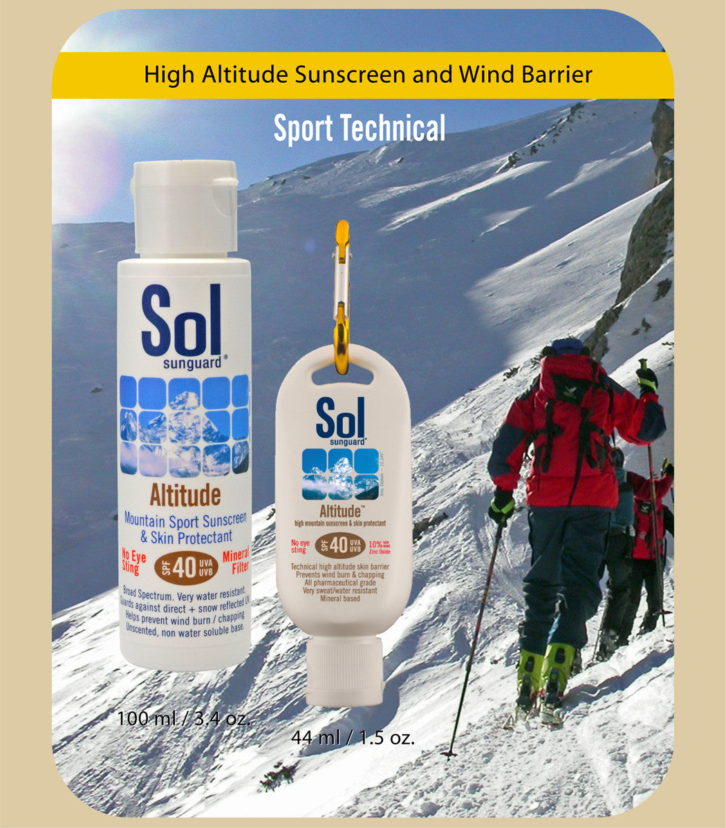 Altitude SPF 40   High Mountain Sunscreen and Wind Barrier